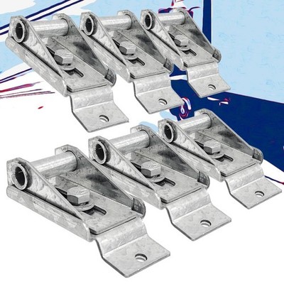 6X Fleet.E FLT025-10200 Top Hinge Adjustable Assembly Top Fixture Door Repair