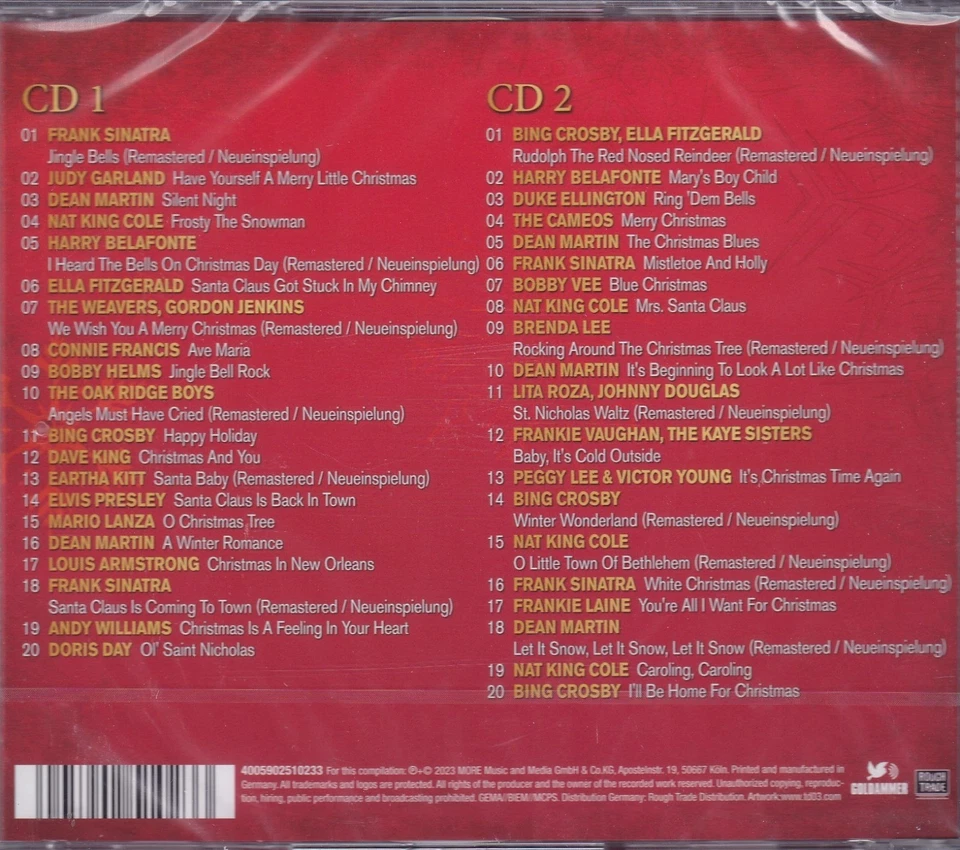 Weihnachten 2x CD Magic Christmas The Legendary Classics Stimmungsvoll #T2214 - Bild 2 von 4