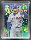 2025 Topps Chrome Update Juan Soto Celebracion Green Refractor #/99 Mets