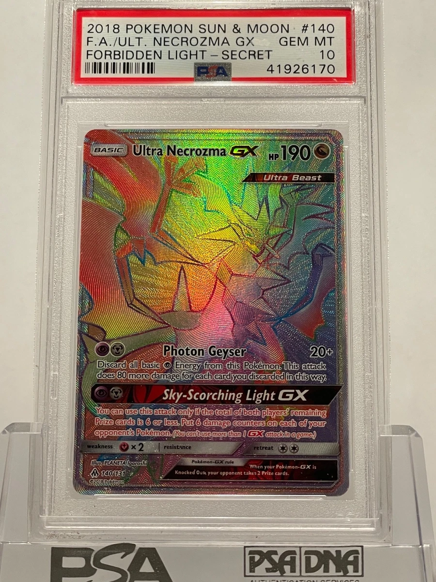 Pokémon TCG Professional Sports Authenticator (PSA) Sun & Moon