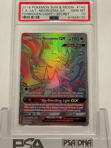 Ultra Necrozma-GX graded PSA 10 for sale on eBay