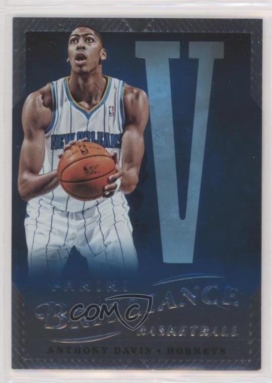 2012-13 Panini Brilliance Spellbound Anthony Davis #28 1e5