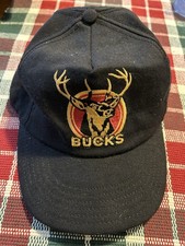 VTG Bucks Hat Or Cap Buck The System Snapback Cotton Hat Deer USA Made