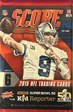 2015 Score Football Plus Inserts - See Listing For Available Cards. All NM/M