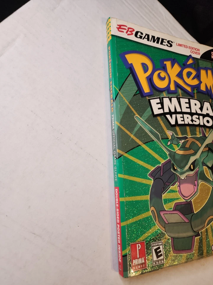 Pokémon Emerald Game Boy Advance EB Games Limited Edition Box Manual Map Poster - Image 2 of 4