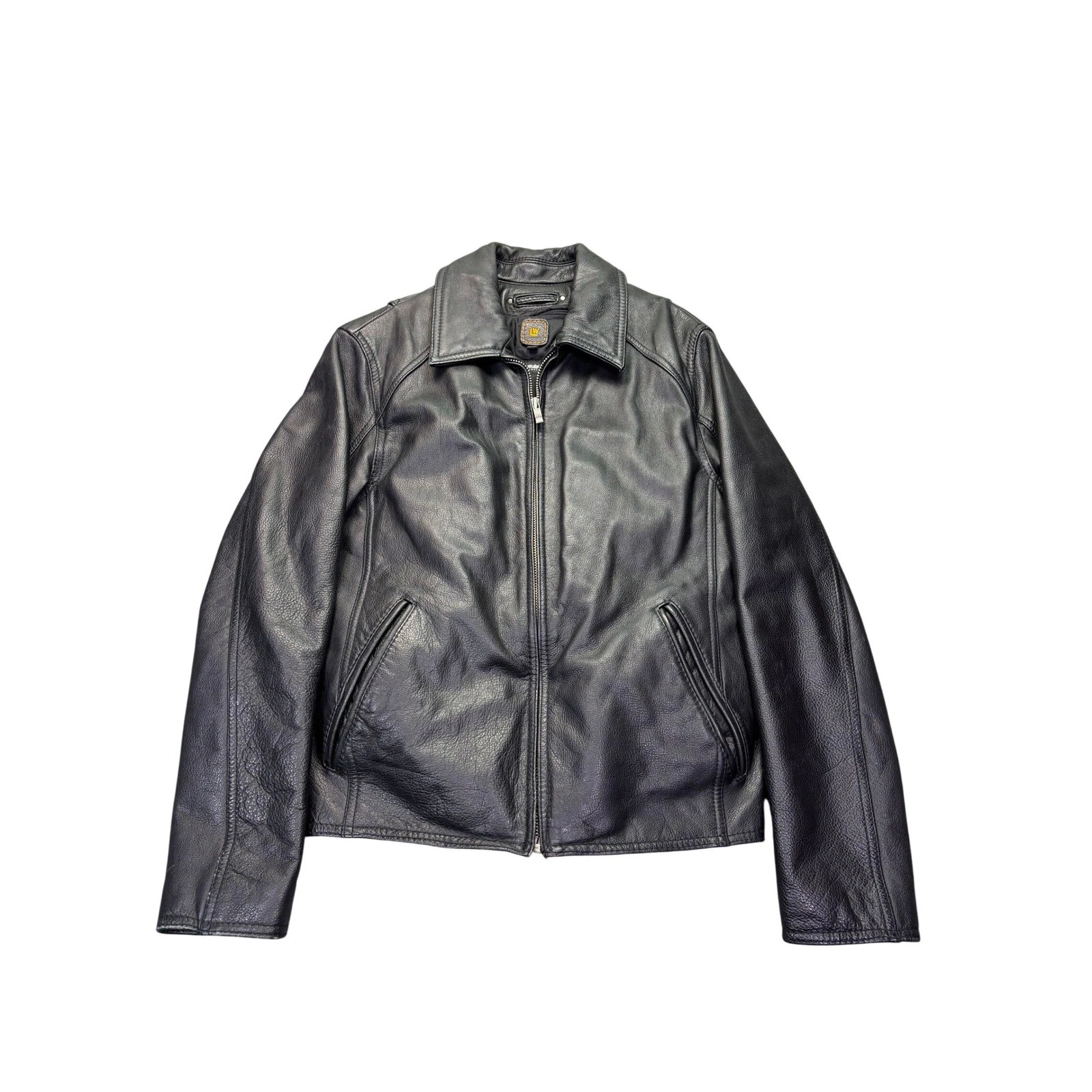 Wilsons Leather Black Jacket Men's Small Thinsulate Insulated Zip Coat
Opens in a new window or tab
