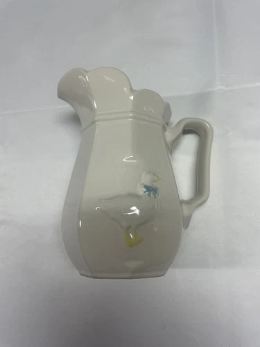 McCoy Pottery Country Accents Goose Pitcher Vintage 1980’s 8 Inches USA