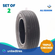 Set of (2) Used 235/65R17 Nexen Roadian GTX SUV 104H - 6.5/32