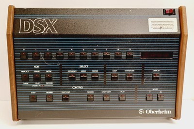 Vintage Oberheim DSX Digital Polyphonic Sequencer - POWERS ON PARTS REPAIR AS IS