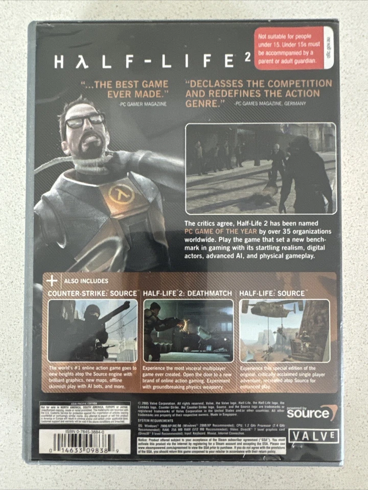 Half-Life 2: Game Of The Year Edition - PC - Complete in Box - Free Postage! - Image 3 of 4