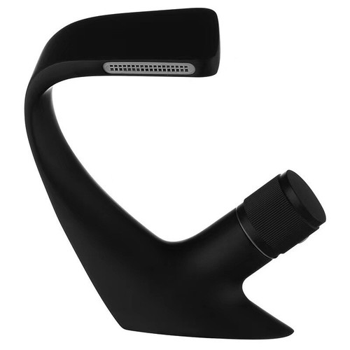 Grifo de lavabo de baño europeo negro de un solo orificio cascada cromo mezclador grifo de latón - Imagen 12 de 29