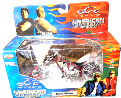 Orange County Choppers American Chopper 1:18 Scale Black Widow