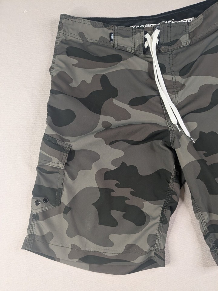 Billabong Camo Board Shorts Adult 34 Platinum Quad Stretch Cargo