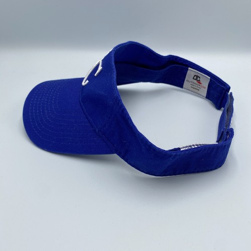 Kansas City Royals MLB Adjustable Visor Hat Cap Blue - Picture 2 of 6
