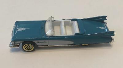HOT WHEELS 1989 - Green '59 Cadillac Eldorado w/ Gold Wheels