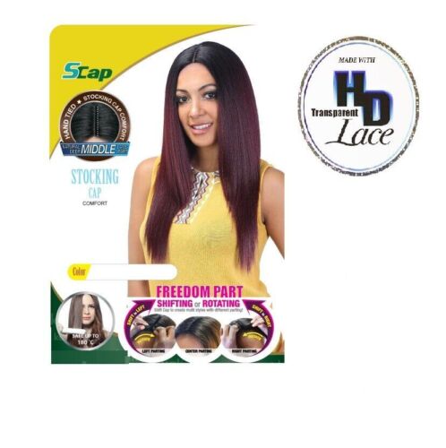 Vorgezupfte Schweizer Lace Front Cap Perücke Gefühl brasilianisches reines Haar Exten. UK VERKÄUFER - Bild 10 von 19