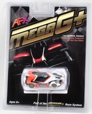 AFX Mega G Formula N HO Scale Slot Car 2 black/red/white 22015 FREE SHIPPING 