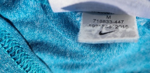 The Nike Tee Men's Size Medium Dri Fit Blue Active Athleisure Streetwear Casual - Picture 6 of 10