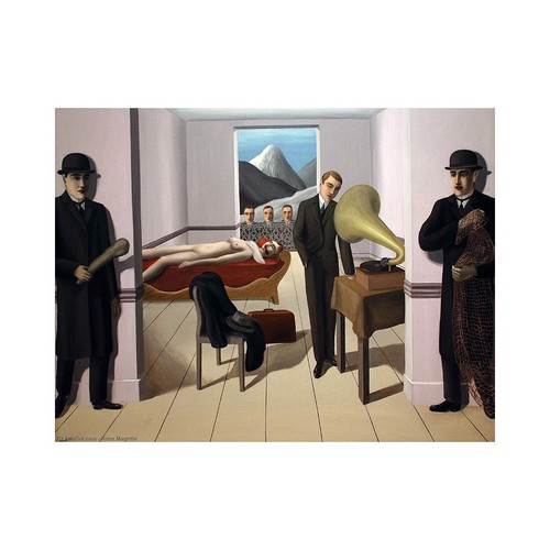 Rene Magritte Artworks Poster Print Canvas 36x24 Modern Wall Decor - Picture 6 of 7