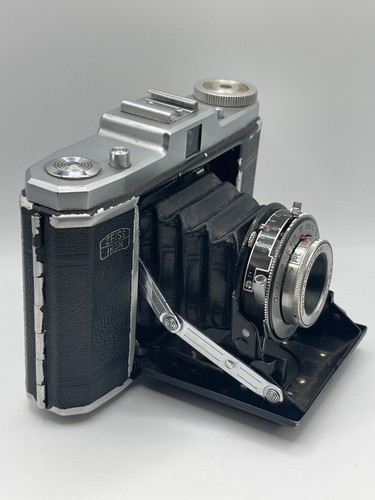 Zeiss Ikon Nettar Folding Camera - Vintage 120 Film Camera with Leather Case - Picture 16 of 23