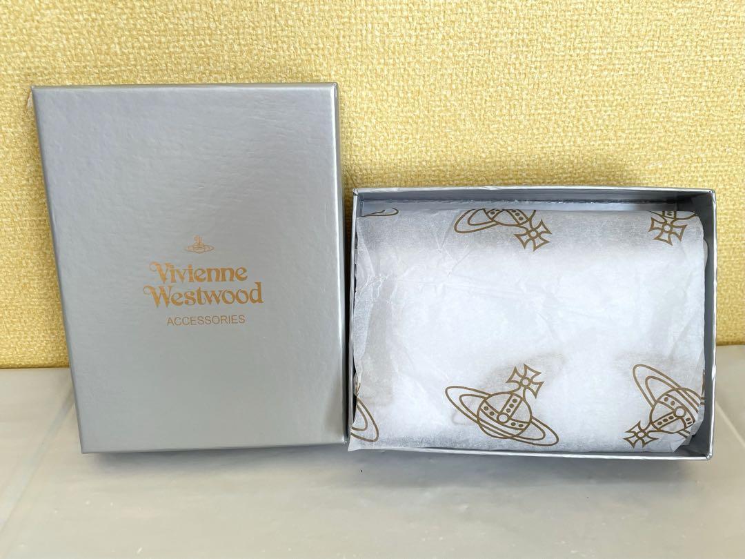 vivienne westwood タートル Vivienne Westwood Tri fold Wallet Red Enamel Orb | eBay