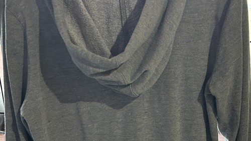 Justice Girls Graphic Gray Zip Up Hooded Sweatshirt Heart Justice Love Size 12 - Picture 15 of 17