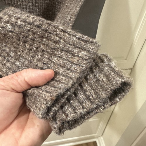 Zara Kids Boy Blended Sweater With Elbow Patches Brown Size 9 - Picture 8 of 8