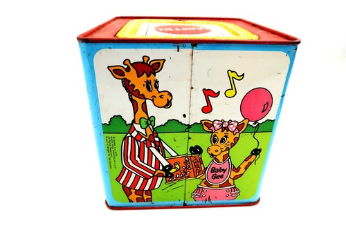 Vintage 1975 Mattel GEOFFREY IN HIS MUSIC BOX Windup Music Toy AS-IS NOT WORKING - Picture 7 of 10