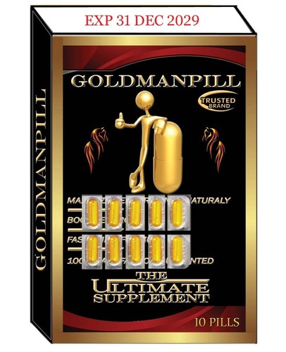 Go Goldman, Natural Male Enhancement Pill GUARANTEED POWERFUL ERECTION 10 Pills - Picture 6 of 15