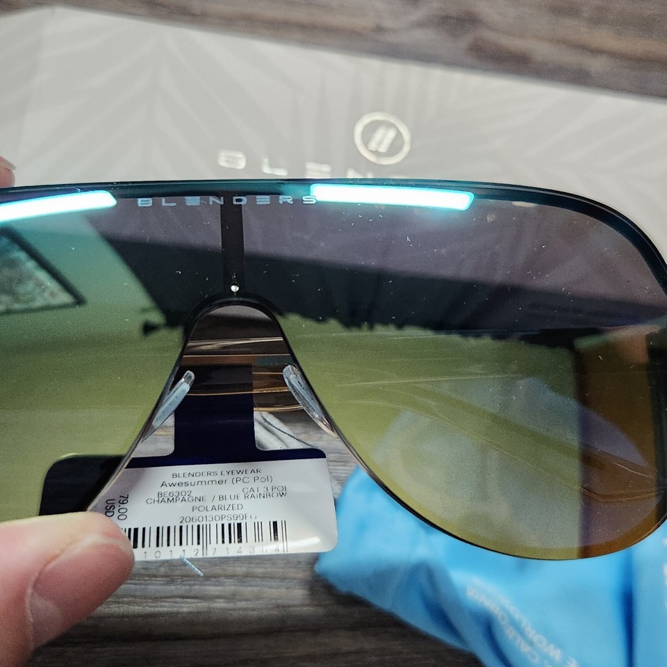 Blenders Falcon Polarized Sunglasses Awesummer Blue Rainbow BE6302 eBay