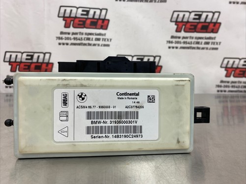 ORIGINAL BMW ACSM AIR BAG CONTROL MODULE SENSOR OEM 65.77-9350003-01 65779350003