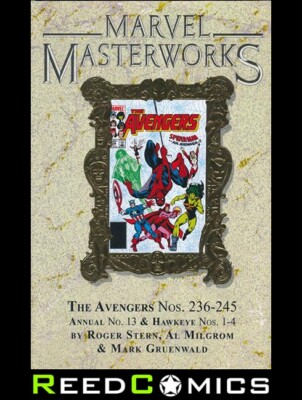 MARVEL MASTERWORKS AVENGERS VOLUME 23 HARDCOVER DM VARIANT #342 EDITION 392 Pgs