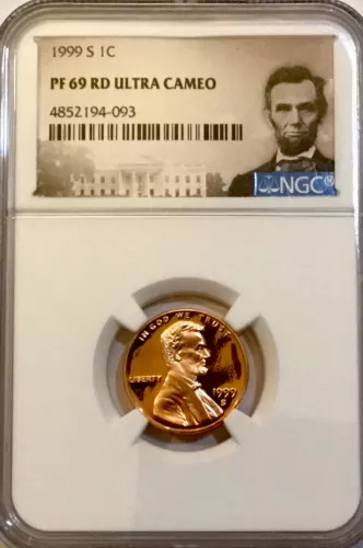 1999-S - NGC PF 69 RD ULTRA CAMEO - HIGH GRADE MEMORIAL BACK PROOF NICKEL