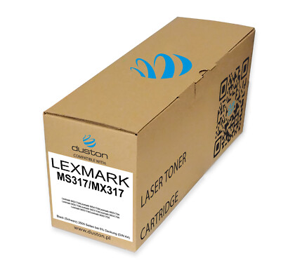 Lexmark toner 51B2000 kompatibel MS317dn MS417dn MS517dn MS617 Duston Schwarz