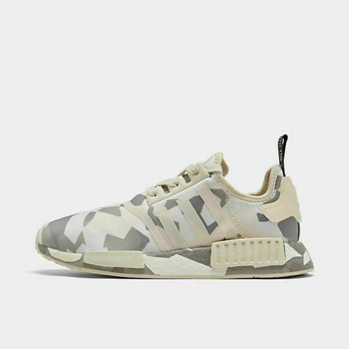 ADIDAS NMD R1 EF4262 US MENS SIZE 5 EUROPEAN 37 1/3 CAMO FRACTAL PACK BEIGE SAND - Afbeelding 1 van 9