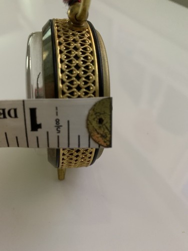 Vintage Clock German Jerger Bedside Wind Up Alarm Clock - Picture 7 of 10