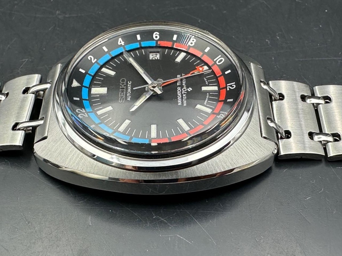 Vintage May/1972 Seiko 6117-6410 Navigator Timer Watch | eBay