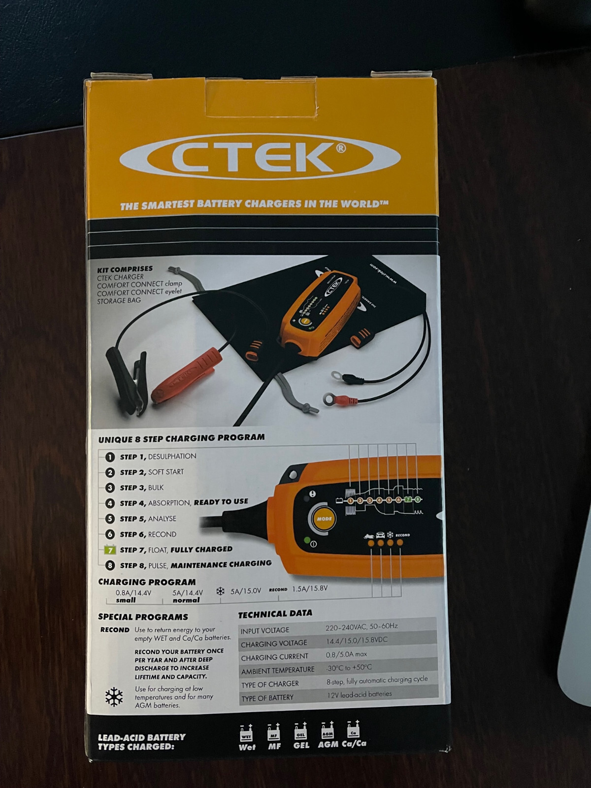 CTEK MXS 5.0 Battery Care Kit – LZMFG