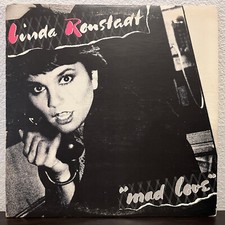 LINDA RONSTADT - Mad Love 1980 - 12" Vinyl Record LP - EX