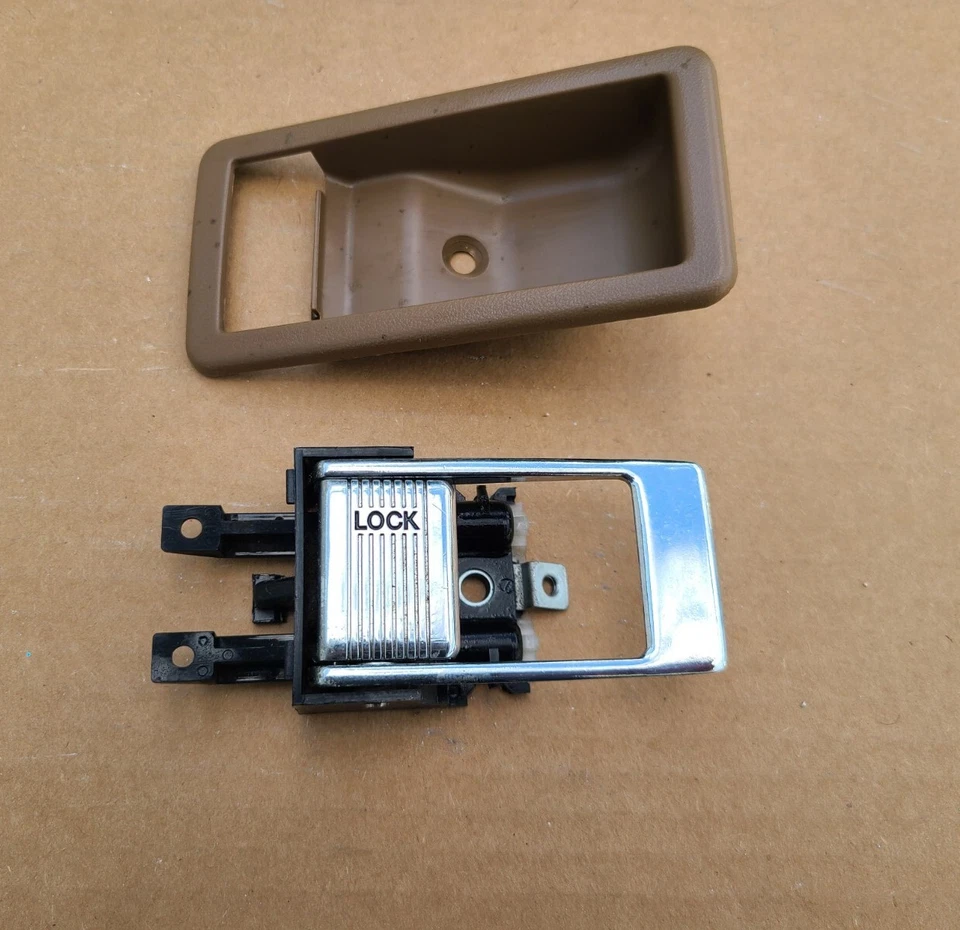 Nissan 300ZX 1984-1989 conductor interior izquierdo interior interior manija de puerta con moldura izquierda Foto 2 de 4