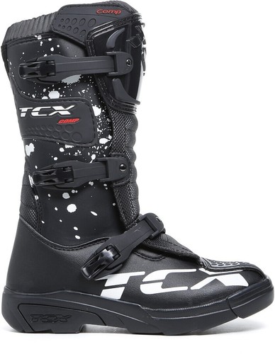 STIVALI BAMBINO MOTO CROSS TCX COMP KID NERO BIANCO TG 38 - Imagen 2 de 5