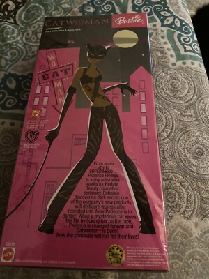 Barbie Cat Woman 2004 NIB Doll DC Comics | eBay