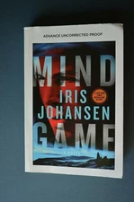 MIND GAME by Johansen,  Advance Uncorrected Proof 9x6 softcover
