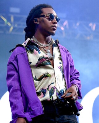 MIGOS RAPPER TAKEOFF 8x10 PHOTO - DECEASED *