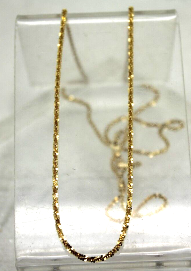 ★daisy★♡14kgf 14K Yellow Gold White Sapphire Floral Pendant Necklace