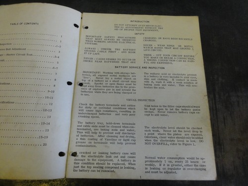 Case 644 200 & 444 Tractors Electrical System Service Manual 9-99772 - Picture 4 of 5