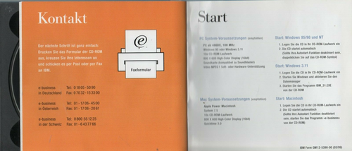 ITHistory (1999) IBM Software 10 SCHRITTE INS E-BUSINESS CD (CeBIT/ German) - Picture 12 of 12