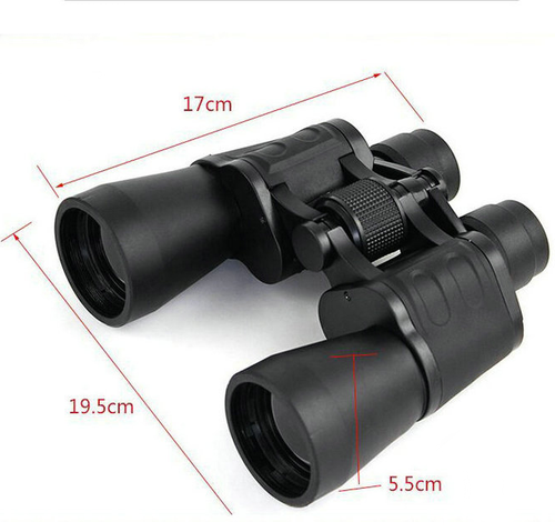 10X50 Outdoor Sports Binoculars Large Caliber 168FT AT 1000YDS Blue Film Coated - Picture 5 of 11