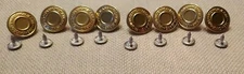 40 PCS Instant Button Pins for Jeans Adjustable Jean Button No Sew Pants Button