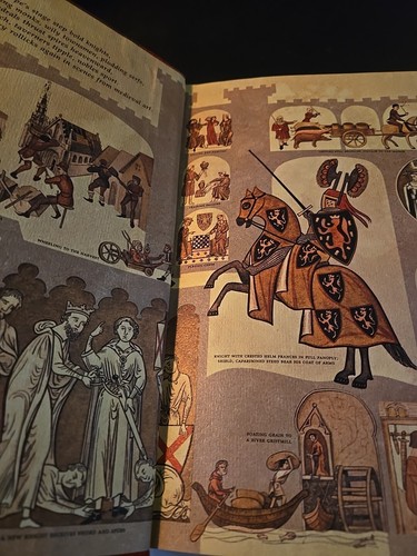 National Geographic Society The Age of Chivalry 1st Edition Hardcover 1969 - Picture 4 of 15